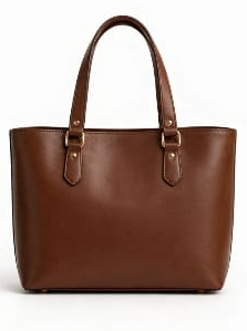 Leather Tote - Tan